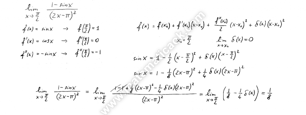 Formula di Taylor con il resto di Peano