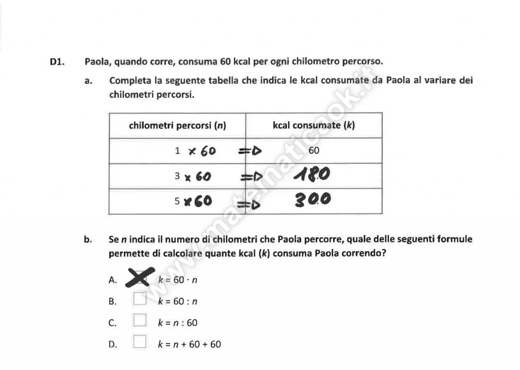 INVALSI 2015 – Soluzione D1 – μatematicaΘk